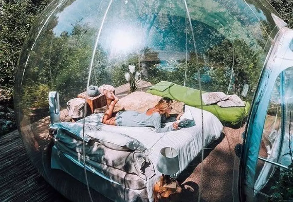 lawn bubble tent