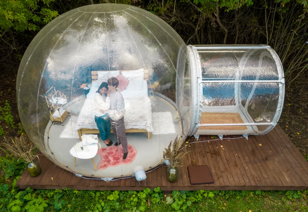 lawn bubble tent